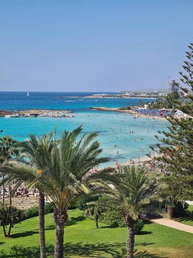 Nissi Golden Sands Sea View 2 Bedroom Apartment Ayia Napa Bagian luar foto
